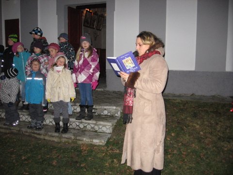 Rozsvícení stromu