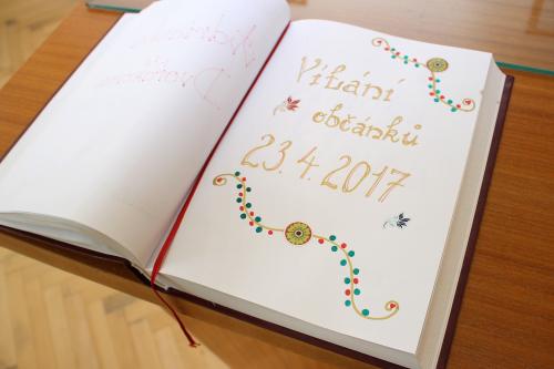 Vítání občánků 23.4.2017 1